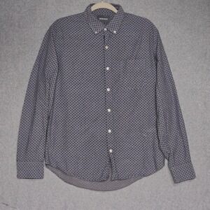 Bonobos Shirt Mens‎ Size M Retro Floral Button Down Standard Fit Western Casual